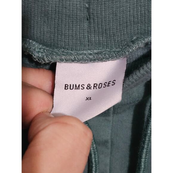 Bums and Roses Bamboo Blend Lounge Pants Womens Size XL Loose Leg (906) - Picture 4 of 6